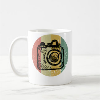 Mug Cadeau de photographie d'appareil photo rétro vint