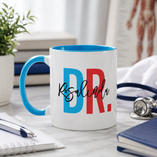 Mug Cadeau de reconnaissance de docteur PhD tendance p