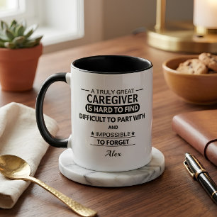 Mug Cadeau de remerciement personnalisé pour aidant