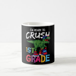 Mug Cadeau de rentrée pour élève de 1re année avec din