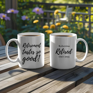 Mug Cadeau de retraite amusant, ça a si bon goût