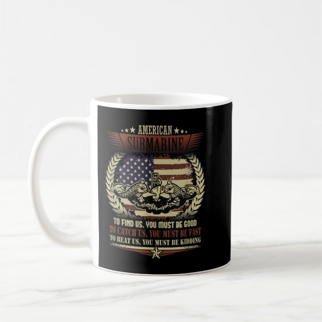 Mug Cadeau De Sous-Marin Militaire Américain Pour Un S (Gauche)