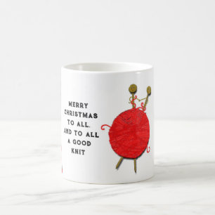 Mug Cadeau de vacances tricot