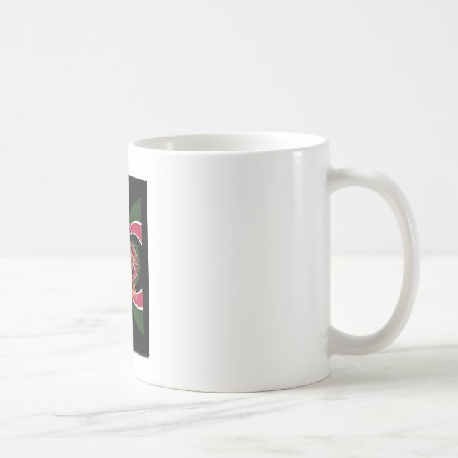 Mug Cadeau de voyage kenyan - Conception de câblage et (Droite)