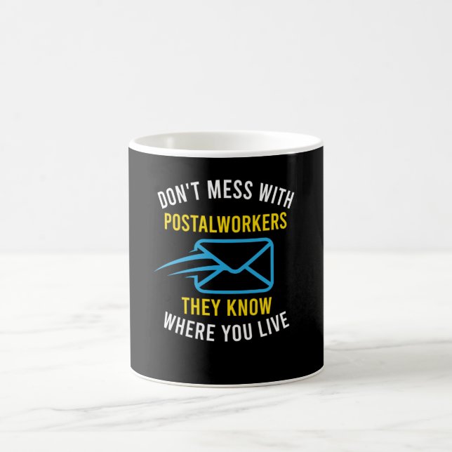 Mug Cadeau d'employé de la poste pour Mailman (Centre)