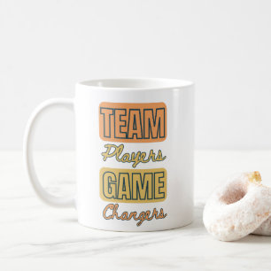 Mug Cadeau d'entreprise citation motivationnelle joueu