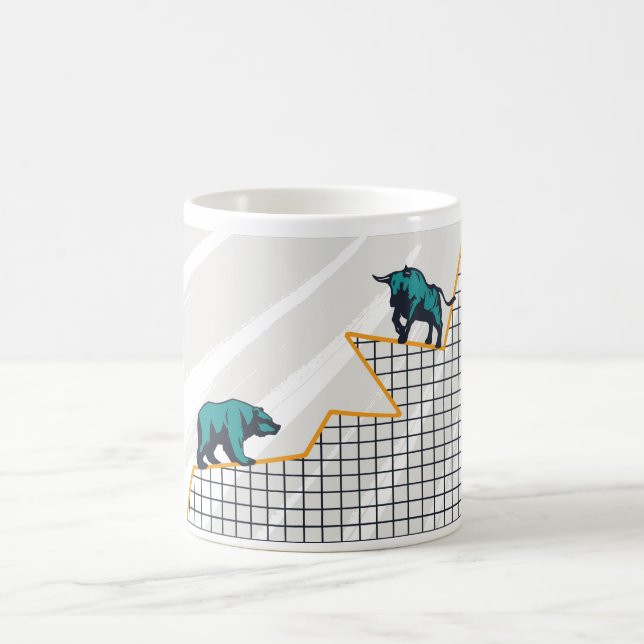 Mug Cadeau des commerçants de jour - Marché Stock (Centre)