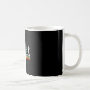 Mug Cadeau d'évolution de football rétro pour joueuses