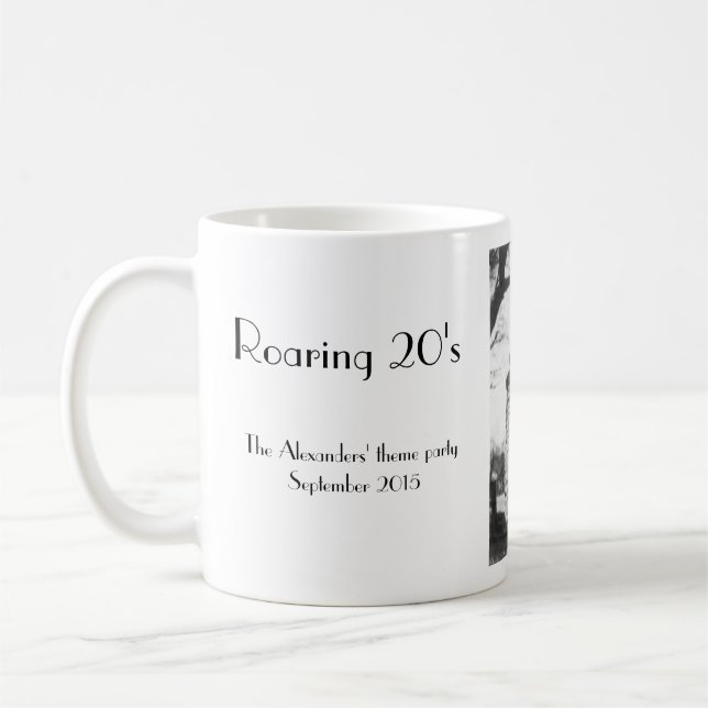 Mug Cadeau d'interdiction d'années '20 d'hurlement (Gauche)