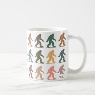 Mug Cadeau d'objets anciens Bigfoot Boisson Rétro Art 