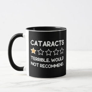 Mug Cadeau drôle après une opération de la cataracte 1
