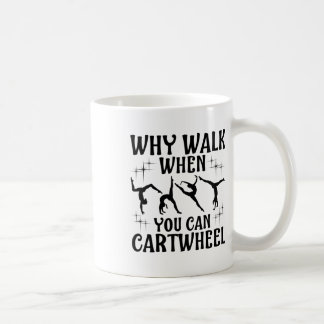 Mug Cadeau drôle de gymnastique pour filles et femmes 