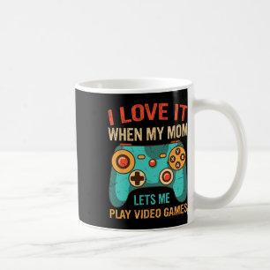 Mug Cadeau drôle de joueur pour garçons Console Présen