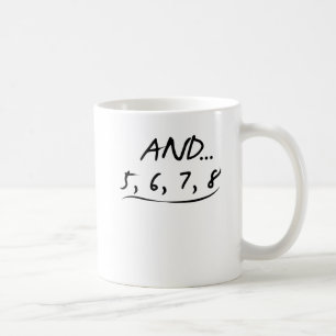 Mug Cadeau drôle de professeur de danse et 5 6 7 dans