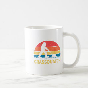 Mug Cadeau drôle de tondeuse à gazon Papa Grquatch Big