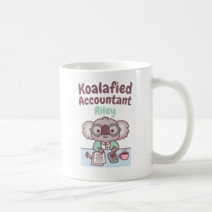 Mug Cadeau drôle d'un comptable koalifié d'ours koala