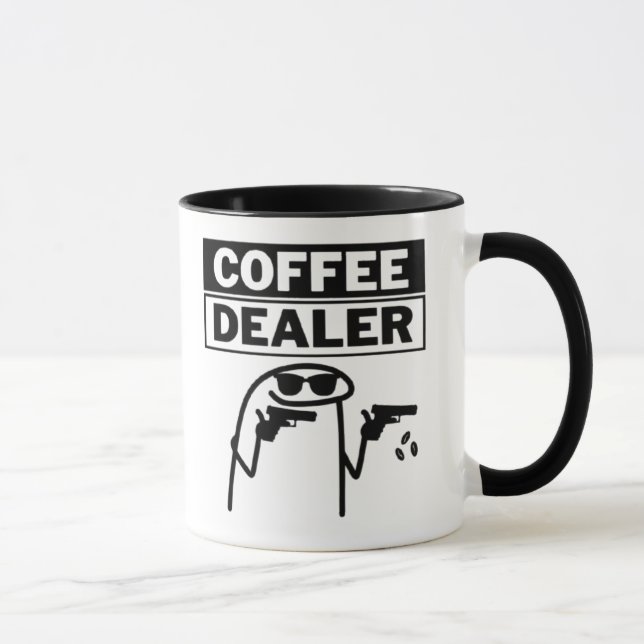 Mug Cadeau drôle pour amateur de café et commerçant de (Droite)