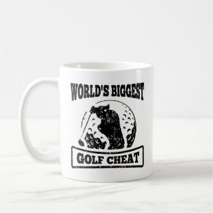 Mug Cadeau drôle pour fraude du golf du monde de