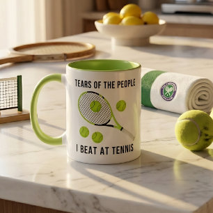 Mug Cadeau drôle pour joueur de tennis