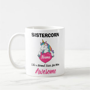 Mug Cadeau drôle pour sœur Cadeau de Noël drôle d'anni