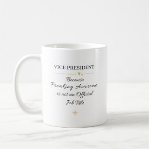 Mug Cadeau drôle pour un vice-président
