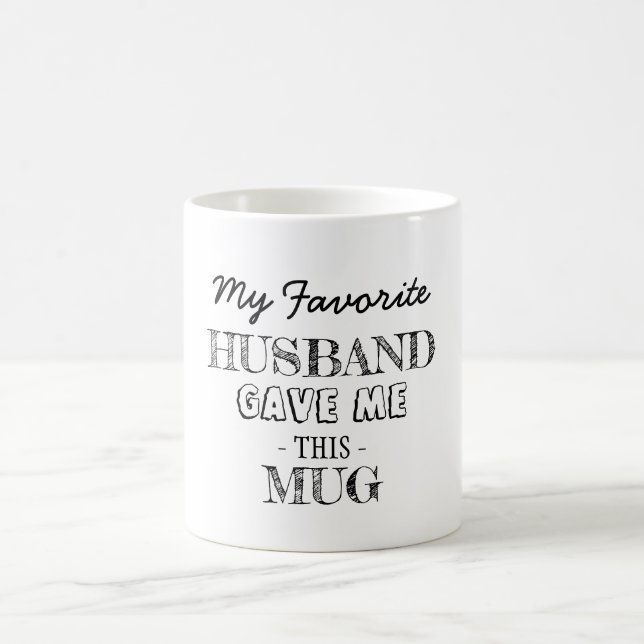 Mug Cadeau du mari (Centre)