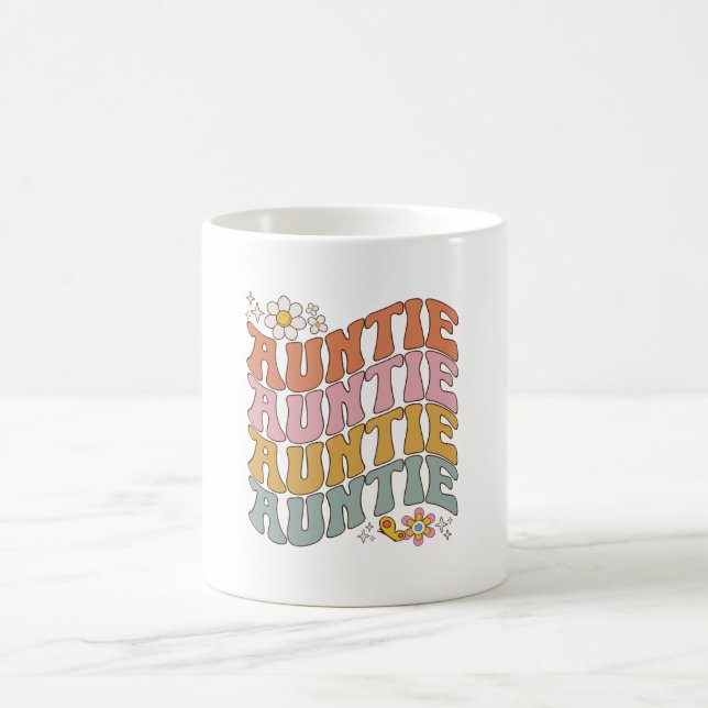 Mug Cadeau esthétique Tante Super (Centre)