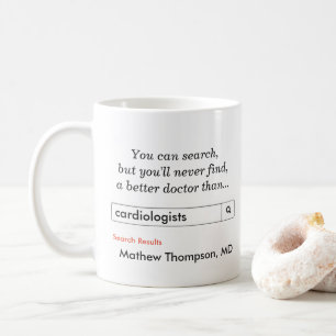 Mug Cadeau fait sur commande pour des cardiologues