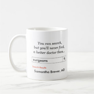 Mug Cadeau fait sur commande pour des chirurgiens