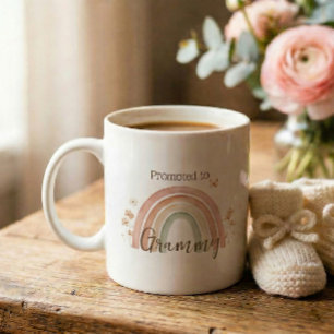 Mug Cadeau Grammy d'annonce de grossesse