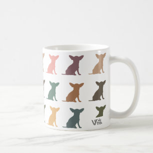 Mug Cadeau graphique de vaisselle pour buveur Chihuahu