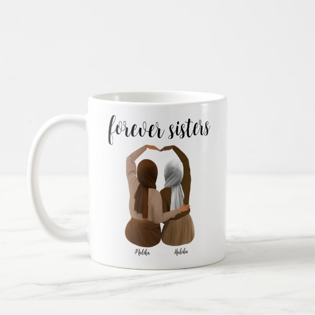Mug Cadeau Hijabi personnalisé (Gauche)