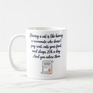 Mug Cadeau humoristique pour les propriétaires de chat