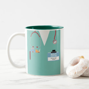 Mug Cadeau Infirmière Personnalisée Avec Écrustés 
