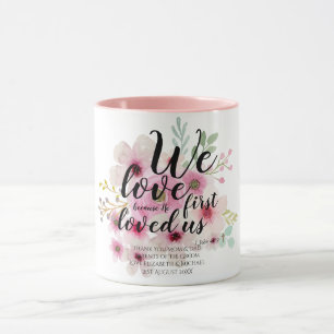 Mug Cadeau mariage 4 Parents Mariée Groom Catholique V