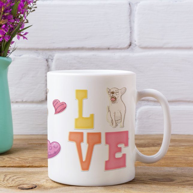 Mug Cadeau mignon pour la Saint-Valentin pour amateur  (Créateur téléchargé)