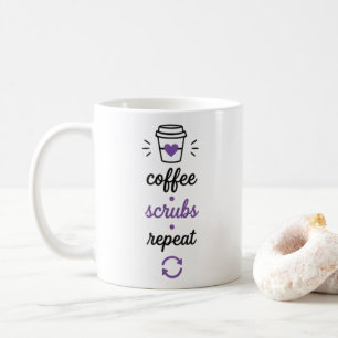 Mug Cadeau Minimaliste d'Infirmière Esthétique Soins d