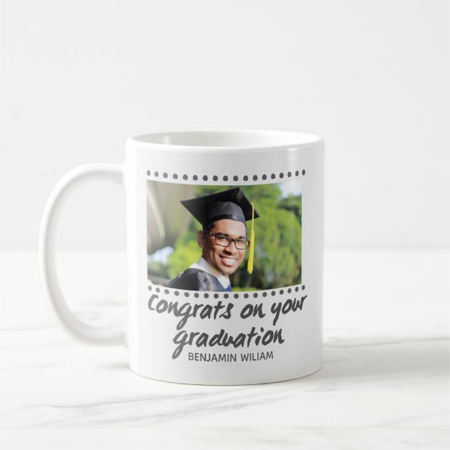 Mug Cadeau moderne personnalisé pour les gars (Gauche)