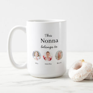 Mug Cadeau Nonna Personnalisé
