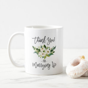 Mug Cadeau Officiel Mariage - Merci Pour Nous Enseigne