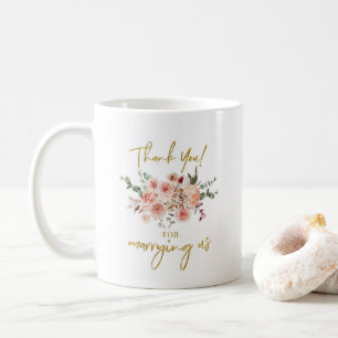 Mug Cadeau Officiel mariage - Merci Pour Nous Marier