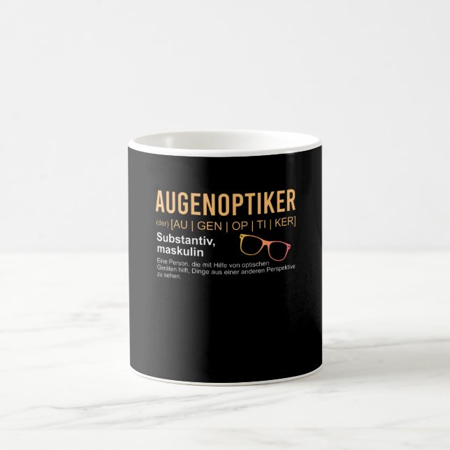 Mug Cadeau Opticien (Centre)