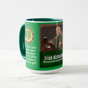 Mug Cadeau personnalisé de Saint-Patrick Gangster irla