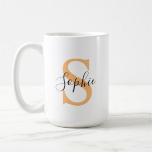 Mug Cadeau Personnalisé Écriture Élégante Nom Personna