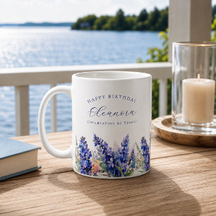 Mug Cadeau personnalisé Fleur de naissance de juillet