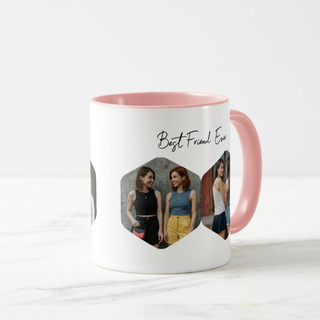 Mug Cadeau personnalisé "Meilleur Ami Jamais" (Devant droit)
