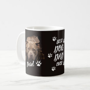 Mug Cadeau personnalisé Meilleur Papa Chien de tous le