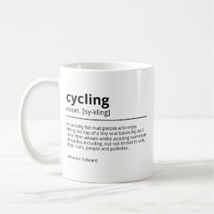 Mug Cadeau personnalisé pour cycliste pour hommes et f