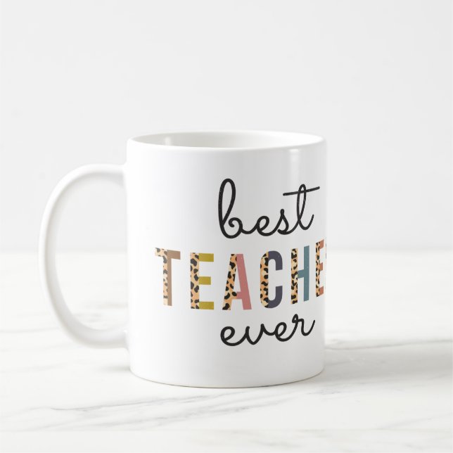Mug Cadeau personnalisé pour enseignant (Gauche)
