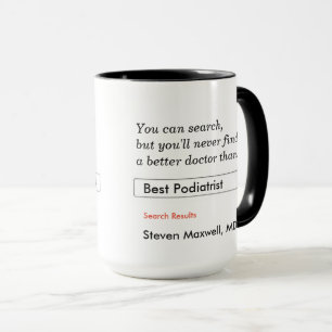 Mug Cadeau personnalisé pour podiatre